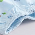 thumbnail image 5 of NOLDARES 5PCS Newborn Boys Girls Baby Cotton Clothes Tops Hat Pants Suit Outfit Sets(A092-Blue), 5 of 9