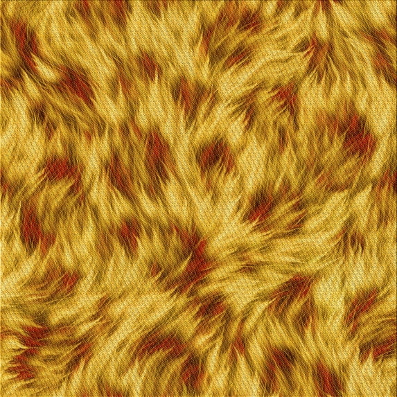 Ahgly Company Indoor Square Patterned Mahogany Brown Area Rugs, 4' Square