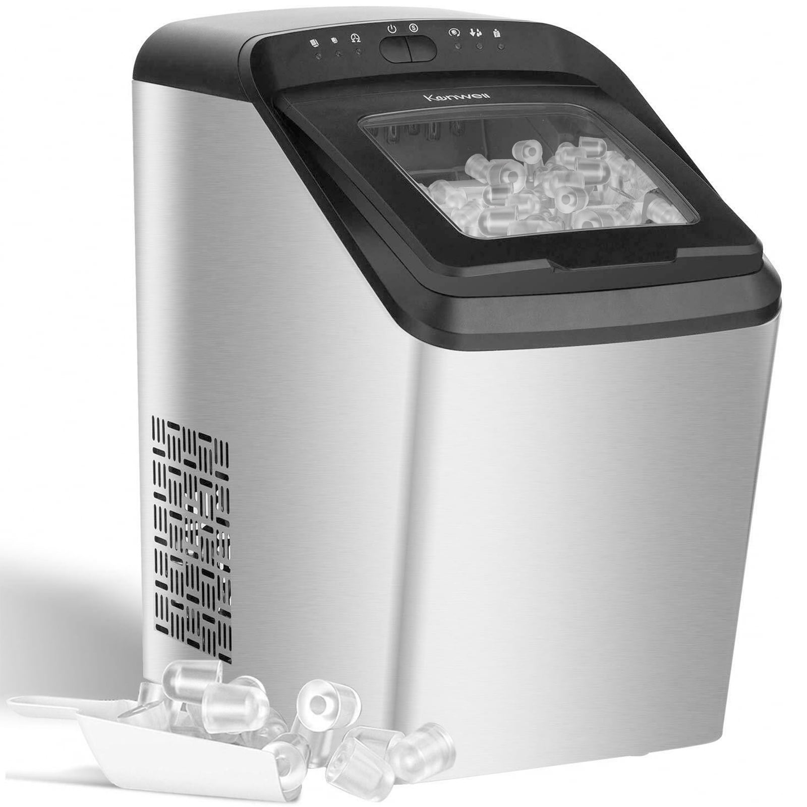 Kenwell Countertop Ice Maker, Portable & Compact Ice Maker Machine