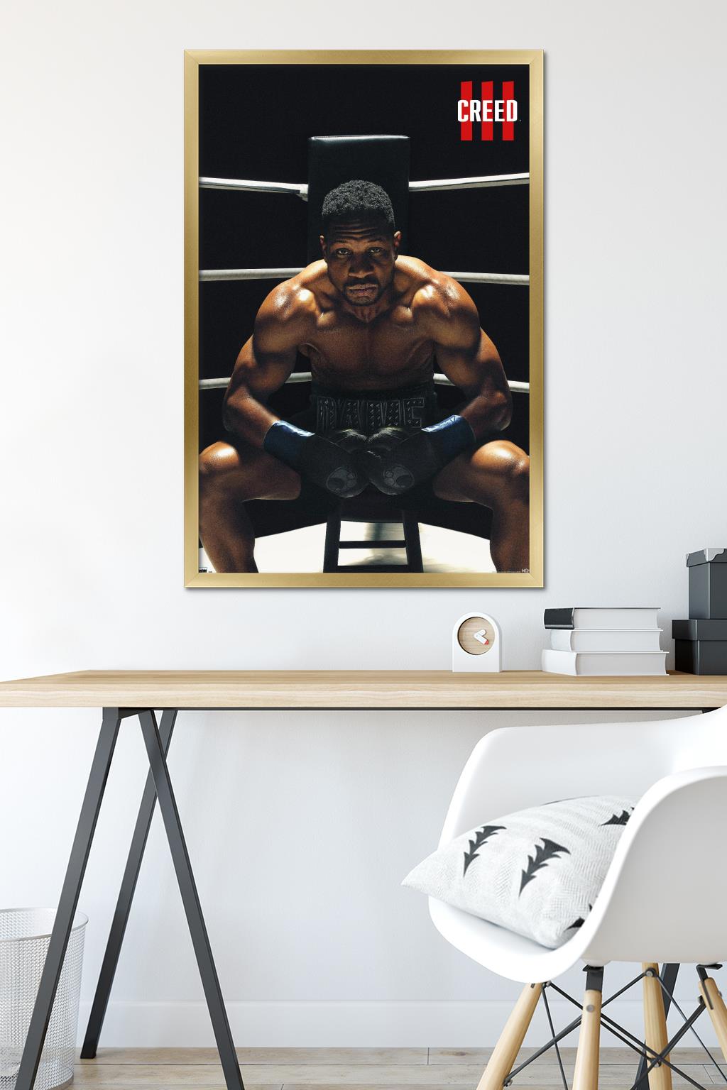 Creed III - Damian One Sheet Wall Poster, 22.375" x 34" Framed