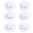 thumbnail image 2 of Parches de PVC duraderos con hebillas de acero inoxidable para inflables, juego de 6 almohadillas para aros de goma para embarcaciones marinas de color blanco, 2 of 8