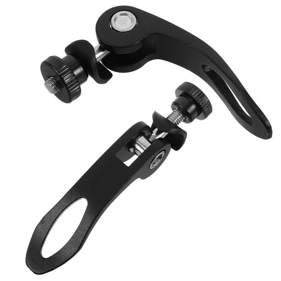 FRCOLOR 2 Pcs Bicycle Quick Release Lever Mountain Bike Parts Black