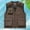 Coffee, variant on Men's Photography Outdoor Pocket Quick Drying Casual Jacket Men's Jacket Green L
