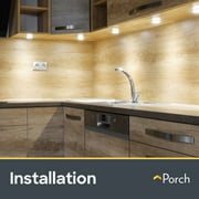 Under Cabinet Lighting Installation by Porch Home Services