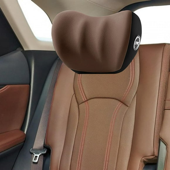 Almohada para el cuello del coche, Cojín para el cuello del reposacabezas, Soporte cervical cómodo, Almohada cervical para el coche, Almohada para el Marrón DYNWAVEMX Almohada para el cuello del coche
