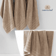 thumbnail image 7 of Casa Platino 18 Piece Towel Set - Includes 6 Large Bath Towels, 6 Hand Towels & 6 Washcloths - Highly Absorbent Cotton Towels for Bathroom - Towny Brown, 7 of 7
