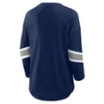 thumbnail image 3 of Women's Fanatics Navy Dallas Cowboys Plus Size Redzone 3/4-Sleeve Scoop Neck T-Shirt, 3 of 3