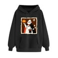 thumbnail image 4 of Sudadera con capucha de manga larga para mujer, informal, con capucha, para exteriores y chaquetas, ropa deportiva de moda para mujer, con capucha y ropa de invierno, sudadera con capucha de manga lar, 4 of 6
