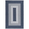 thumbnail image 2 of SAFAVIEH Braided Sherwood Bordered Reversible Area Rug, Gray/Blue, 5' x 8', 2 of 11
