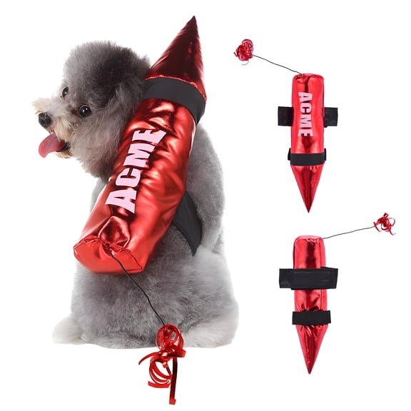 ELORIAH Dog Halloween Costumes,Whimsical Pet Halloween Costumes,Polyester Rocket Costume Dog Halloween Costumes Boy,Style7,L