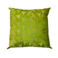 thumbnail image 3 of Handmade Eco-Friendly 16''x16'' Decorative Cushion Covers Floral Silk Green Indoor Pack Of 2, 3 of 3
