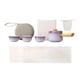 thumbnail image 2 of Juego de té de viaje japonés Juego de té chino con bolsa portátil 1 tetera y 3 Púrpura, 2 of 9