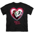 thumbnail image 2 of Harley Quinn Animated Series Harley Ivy Kiss Kids T Shirt (Small) for Youth Toddler Boys and Girls, Black, 2 of 5