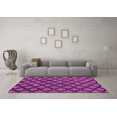 thumbnail image 3 of Ahgly Company Indoor Rectangle Abstract Pink Modern Area Rugs, 6' x 9', 3 of 4