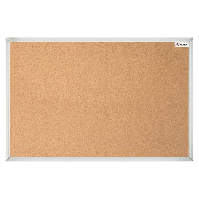 Pizarrón de Corcho. Alfra White Star 40x60