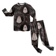 thumbnail image 6 of Futezty Unisex Toddler Halloween Pajamas Boy Cute Soft Cotton Sleepwear Pjs Sets Kids 2 Piece Long Sleeve Jammies for Girls 2T-9T, 6 of 7