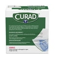 thumbnail image 4 of CURAD Large Gauze Pads, Soft Non-Woven for Ouchless Removal, 4" x 4", 25 Count, 4 of 7