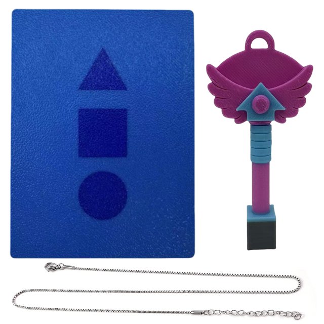 Llavero Accesorios Juegos Folclóricos Coreanos Impresos en 3D Divertidos para Los Fanáticos (F)