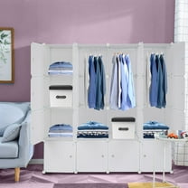 UWR-Nite Cube Storage Organizer with Doors, White