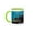 Green/White, variant on 3drose, Galapagos Green Sea Turtle Swimming, Galapagos, Ecuador., 11oz Mug