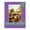 Purple Iris, variant on Pansy Purple Picture Frame Mat for 8x10 Frames - Fits 5.5x8.5 Photos - 10 Mats