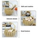 thumbnail image 2 of Wall Hanging Fruit Holder Kitchen Storage Decorative Light Brown Pp Material 1Pack, 2 of 5