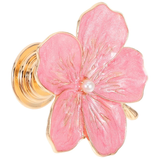 GOOHOCHY Perilla adorable para cajón, perilla para muebles, manija de puerta, manija decorativa para cajón con flor de aleación de Zinc