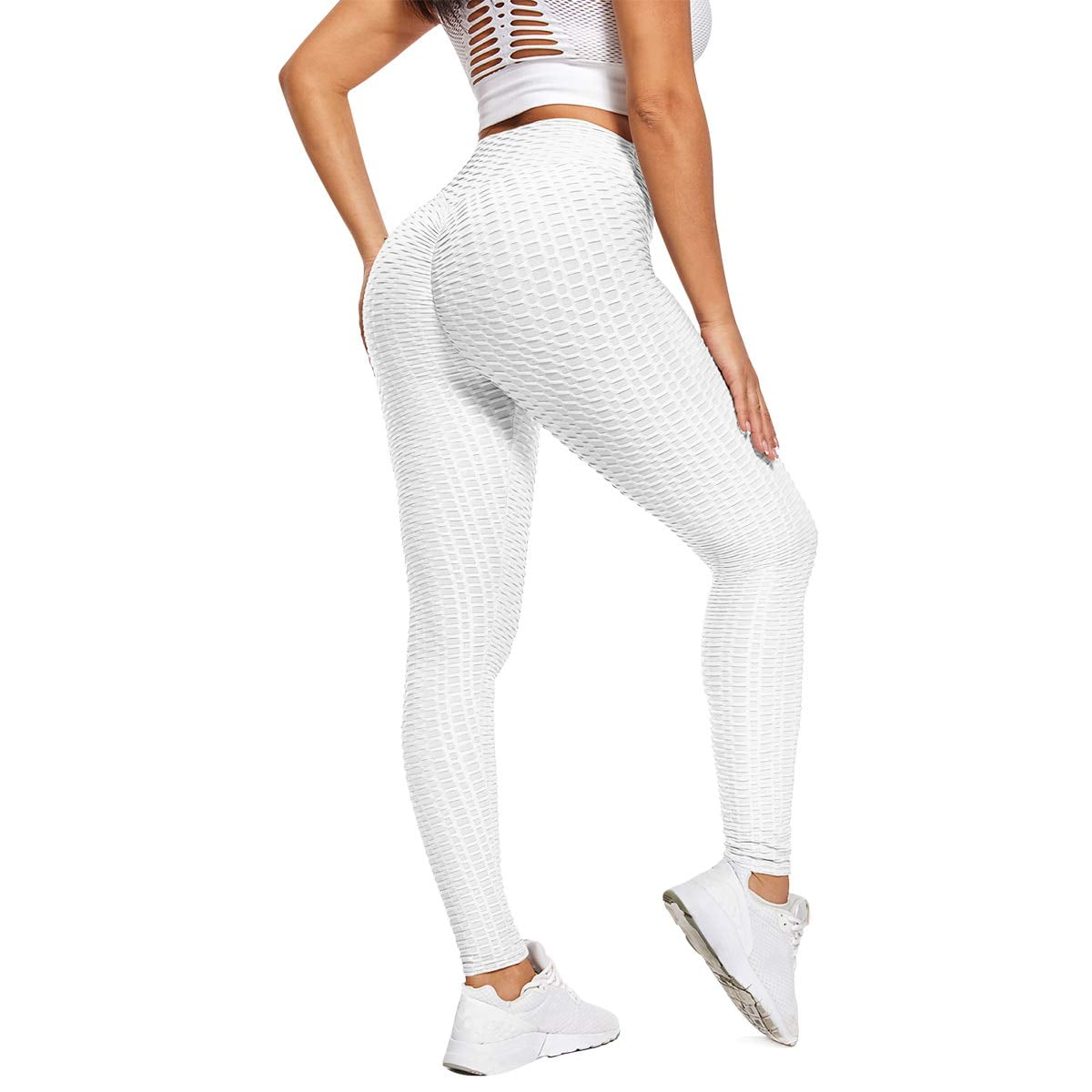Anti Cellulite Leggings White
