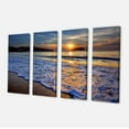 thumbnail image 2 of Bord de Mer Calme avec des Vagues Bleues - Tableau sur Toile Bord de Mer, 2 of 3