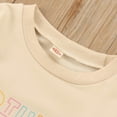 thumbnail image 4 of Icvfdpl Girls Fashion Tops Toddler Birthday Letter Printing Casual Round Neck T Shirt Sweatshirt Long Sleeved Top Children'S Clothing Dailywear, 4 of 7