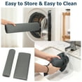 thumbnail image 6 of 2 Pack Dish Drying Mat for Kitchen , Microfiber Dishes Drainer Mats , Home Dish Drying Pad for Dishes and Glassware,15" x 20" ,Gray, 6 of 13