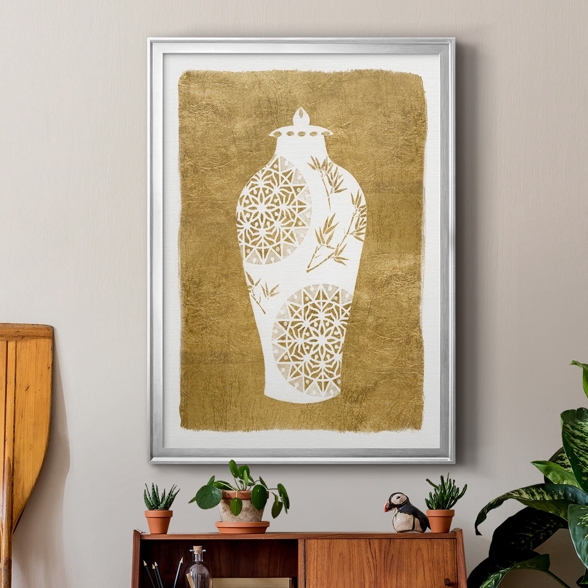 Golden Urn II Premium Classic Framed Print - Ready to Hang