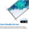 thumbnail image 2 of Vultic [3 Pack] Screen Protector for Samsung Galaxy S20 FE [Case Friendly], Tempered Glass Film Cover, 2 of 5