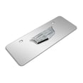 thumbnail image 3 of Cadillac 3D Crest Chrome Metal Logo 12" x 4.25" European Look Chrome Half-Size Stainless Steel License Plate, 3 of 5