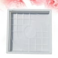 thumbnail image 6 of Pavement Stone Mould Patio Path Pavement Walk Maker Mould DIY Reusable Concrete Cement Mold Driveway Paving Stepping Brick Maker - White (25*25*5), 6 of 9