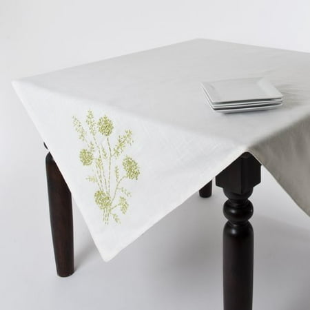 UPC 789323219008 product image for Saro Ribbon Embroidered Table Topper | upcitemdb.com