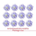 thumbnail image 1 of Pressed Flowers Home Arts Decorative Bookmarks Stickers Safe Colorful Multiple Simulation Decor Perfect Gifts Festive Supplies Light purple, 1 of 8
