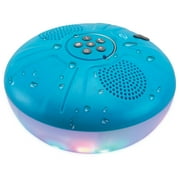 iLive IBW322BU Waterproof Floating Bluetooth Portable Speaker with LED Lighting, Blue