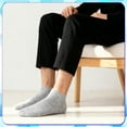 thumbnail image 6 of Bocaoying 10 Pcs Unisex No Show Ankle Socks, Low Cut Cotton Socks Grey Athletic Socks Casual Running Socks for Men Women, No Show Crew Socks Perfect for Daily Wear, Travel, Sports, One Size, 6 of 7