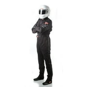 RaceQuip 110014RQP 110 Series 1-Pc Driving Suit SFI 3.2A/1 Red/Black Stripe Medium Tall