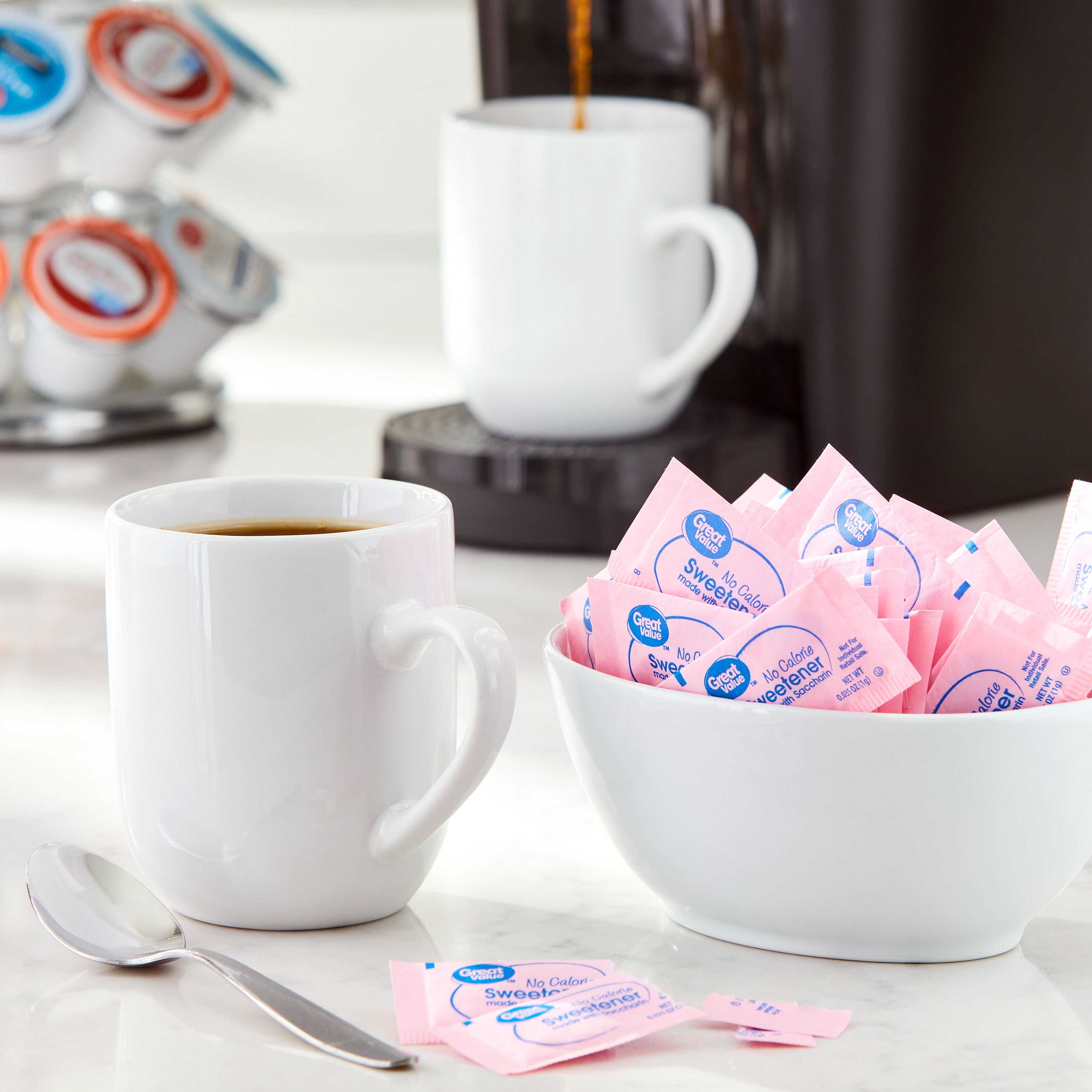 Great Value No Calorie Sweetener, 100 Count