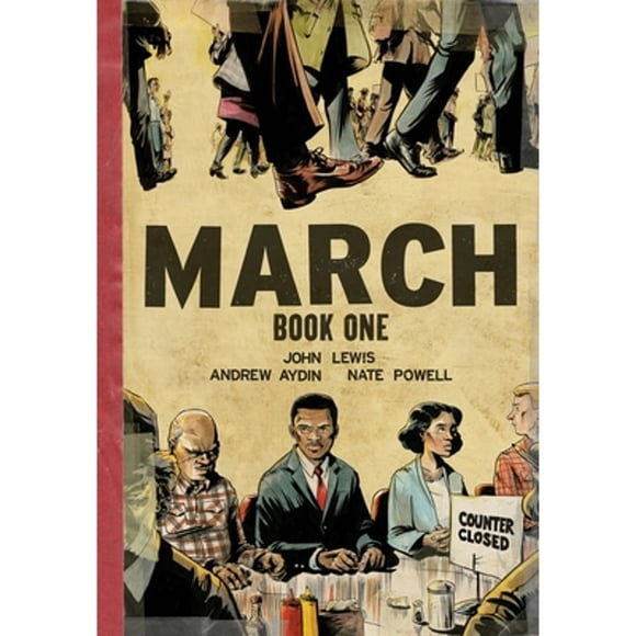 Pre-Owned March: Book One (Oversized Edition) (Hardcover 9781603093835) by John Lewis, Andrew Aydin