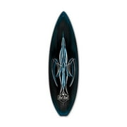 Von Hot Rod Black Surfboard Made in the USA with heavy gauge steel"