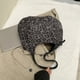 thumbnail image 5 of Bolso Hombro Con Leopardo Mano Axila para Mujer (gris), 5 of 6
