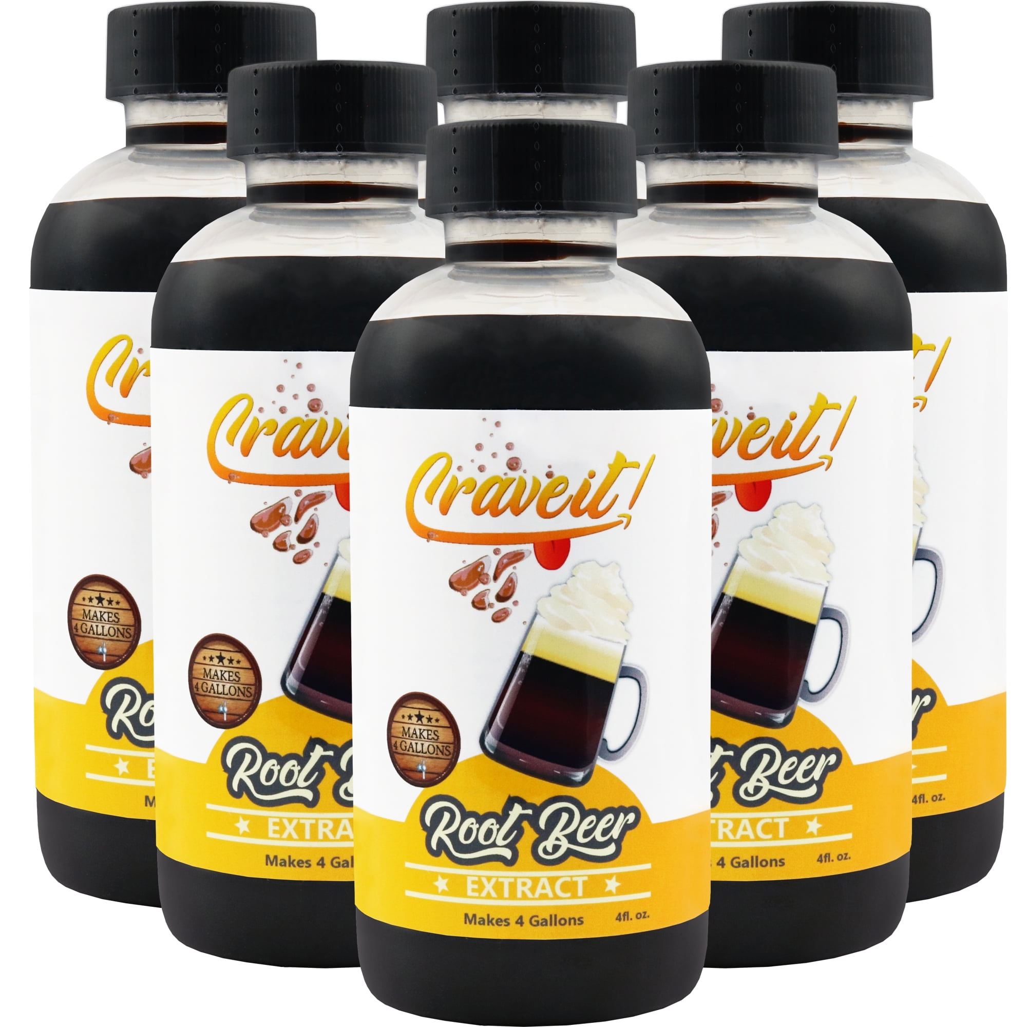 Crave It 4 Ounce Root Beer Extract Easiest Homemade Root Beer, Makes