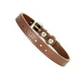 thumbnail image 1 of Collar de parto ajustable Methold para perros recién nacidos color café, 1 of 6