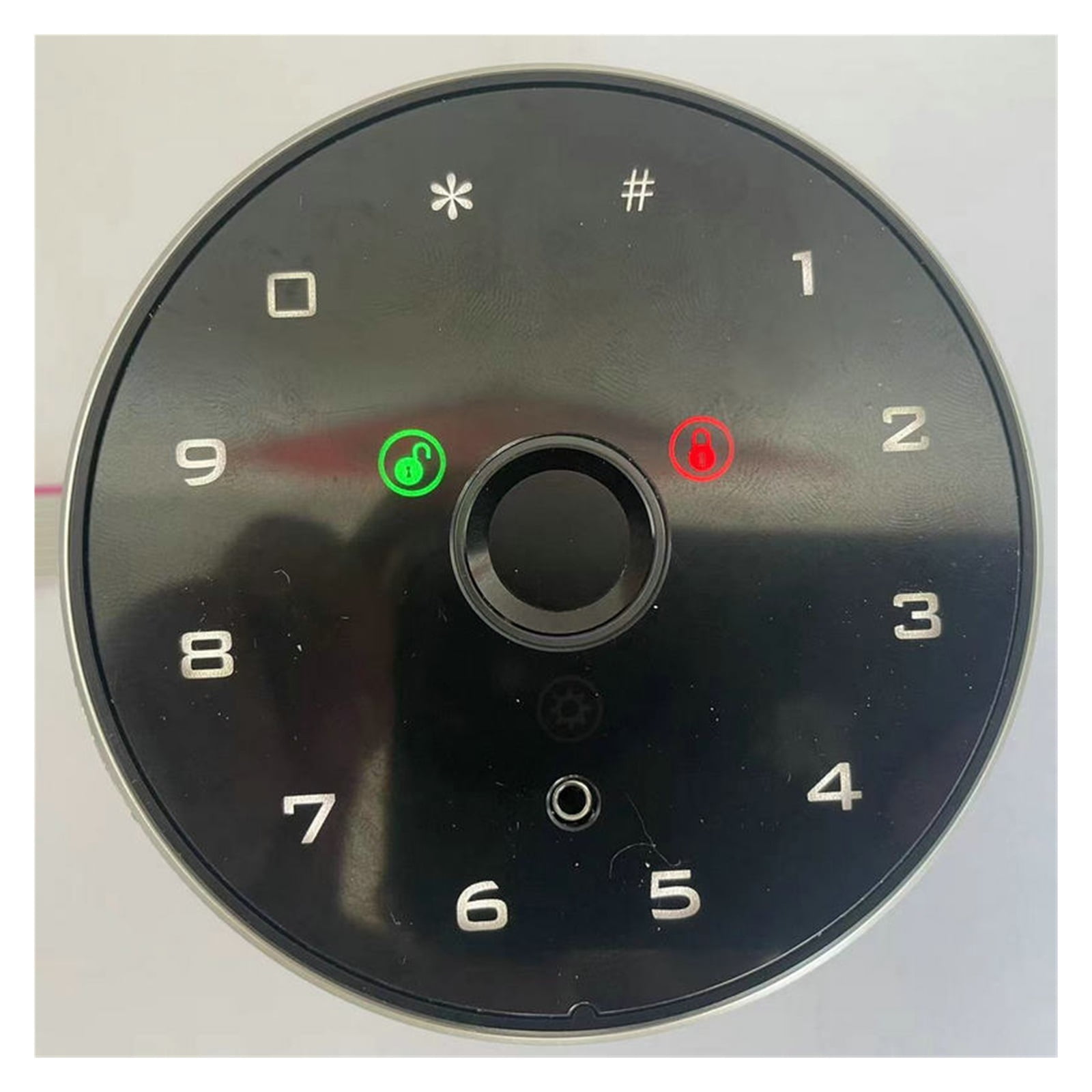 Knob Integrated Fingerprint Lock for Safes with Touch Buttons Fingerprint Locks for Cabinets ,Keyless Entry Deadbolt