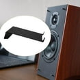 thumbnail image 1 of Soporte para Altavoz de Escritorio Base Metálica Estante para Altavoces Montaje de Mesa con Diseño Inclinado a 15 Grados para Audio Superior Adecuado S, 1 of 10