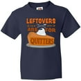 thumbnail image 3 of Inktastic Leftovers are for Quitters with Pumpkin Pie Youth T-Shirt, 3 of 5