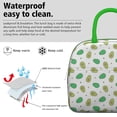 thumbnail image 3 of Lunch Bag Lunch Box for Women Reusable Insulated Lunch Bags,Water-Resistant Green Avocados Pattern Cooler Lunch Tote Bag, Large Capacity for Work Travel Picnic, 3 of 6